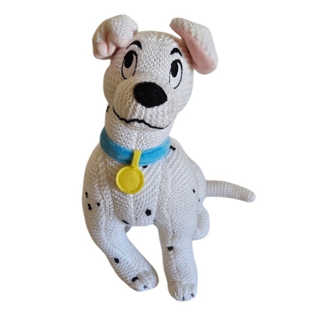 Disney Parks Classic Cozy Knits 101 Dalmations Perdita Plush Stuffed Animal